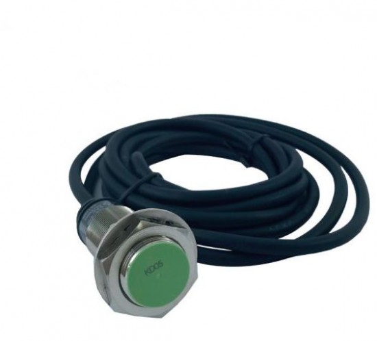 Sensor, proximidade, indutivo, não faceado, NA, 2 fios, 12 ~ 24 Vdc, distância sensora 5 mm, IP 67, rosca M30 x 1,5 mm, cabo PVC de 2 m (2 x 0,5 mm²) Sensor, proximidade, indutivo, não faceado, NA, 2 fios, 12 ~ 24 Vdc, distância sensora 5 mm, IP 67, rosca M30 x 1,5 mm, cabo PVC de 2 m (2 x 0,5 mm²)