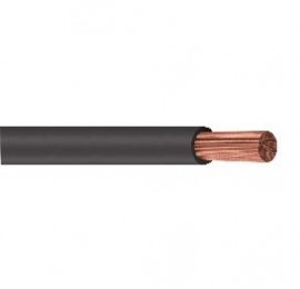 Cabo, cobre, unipolar, flexvel, 6 mm, preto, PVC, 450/750 V, classe 4, rolo 100 metros